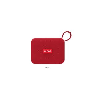 NUVIO ลำโพงบลูทูธพกพา รุ่น TF-M27 สีแดง