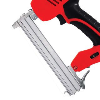 EUROX ปืนไฟฟ้ายิงตะปูขาคู่สำหรับงานไม้ รุ่น 1022J สีแดง