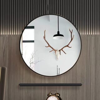 Nice ชั้นวางของติดผนังอลูมิเนียม รุ่น Angel-Black ขนาด 10x60x2 ซม. สีดำ