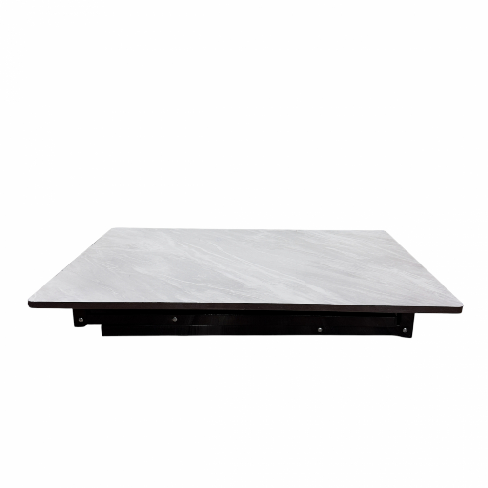 DELICATO โต๊ะเอนกประสงค์ รุ่นMD443 Torano ขนาด 60x120x75 ซม. ลายหินขาว