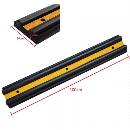 PROTX ยางกันชนกำแพง 16x100x5cm. รุ่นWP-R02 สีดำเหลือง