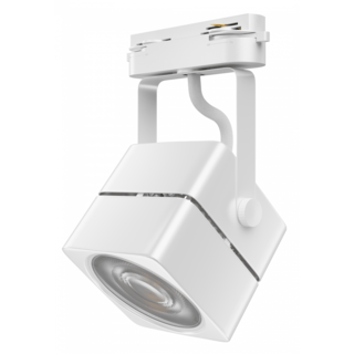 EILON แทร็กไลท์ LED หน้าสี่เหลี่ยม  6W รุ่นTP-STL-W6WW แสงวอร์มไวท์ สีขาว