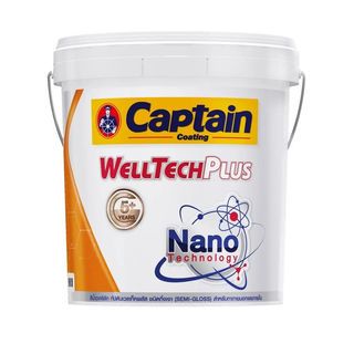 Captain สีน้ำอะคริลิก เวลเท็ค ภายนอก กึ่งเงา เบส A 2.5 กล.