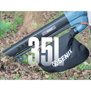 SENIX เครื่องเป่าลมและดูดฝุ่นไฟฟ้า 1,800W รุ่นBLVE22-M-EU สีน้ำเงินดำ (พ่วงสายไฟ8เมตร)