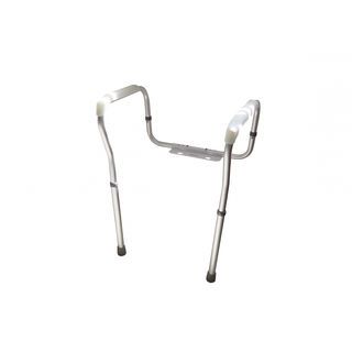 Verno ราวทรงตัวสำหรับโถสุขภัณฑ์ รุ่น ALH-001 ขนาด 49x48x61 ซม.  สีขาว