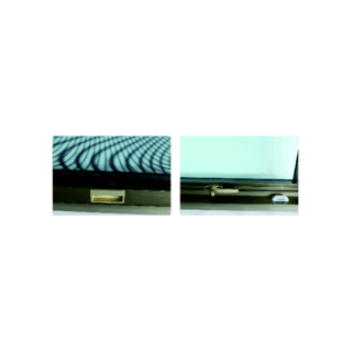 WELLINGTAN หน้าต่างอะลูมิเนียม บานกระทุ้ง CGA0805 80x50ซม. สีแชมเปญ พร้อมมุ้ง