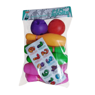 TOYS ชุดโบว์ลิ่ง #777-512 (21x11x32 ซม.) คละสี