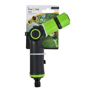 Tree O Plus ปืนฉีดน้ำแบบควบคุมด้วยนิ้วหัวแม่มือปรับ2รูปแบบ รุ่นGLB-623030-0 สีเขียวดำ