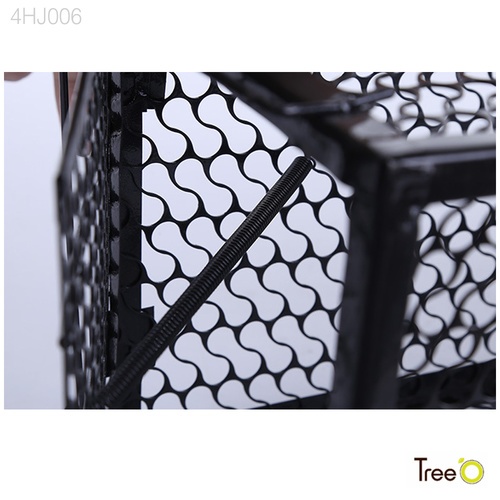 TREE O กรงดักหนูใหญ่ รุ่น 4HJ006 ขนาด17.5x39x17.5 ซม. สีดำ