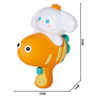TOYS ของเล่นปืนฉีดน้ำไฟฟ้าตัวการ์ตูนน่ารัก รุ่น 777-46C ขนาด19x14.5x20ซม.