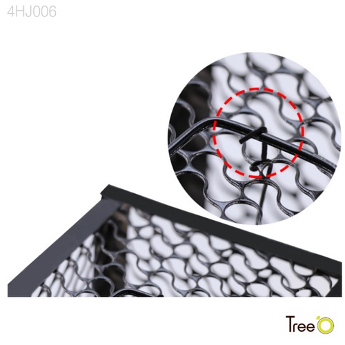 TREE O กรงดักหนูใหญ่ รุ่น 4HJ006 ขนาด17.5x39x17.5 ซม. สีดำ