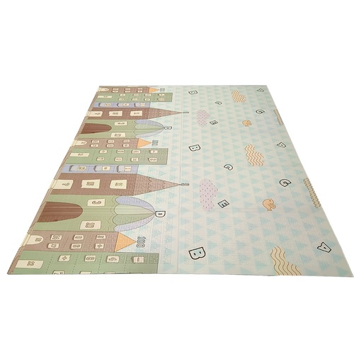 NINO WORLD เสื่อรองคลานพับเก็บได้ รุ่น ST-03 ขนาด 180x200x1 ซม. คละลาย