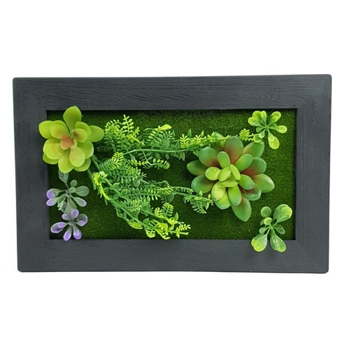 ต้นไม้เทียมติดผนัง ZXJL-015 ขนาด 15x24x7 ซม.