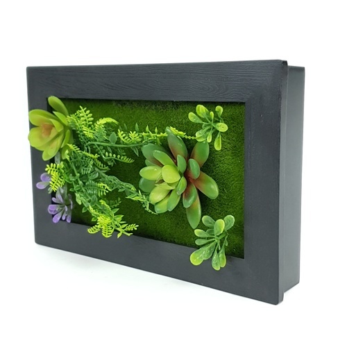 ต้นไม้เทียมติดผนัง ZXJL-015 ขนาด 15x24x7 ซม.