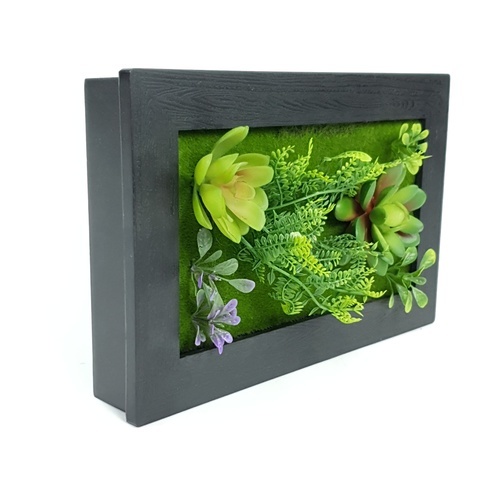 ต้นไม้เทียมติดผนัง ZXJL-015 ขนาด 15x24x7 ซม.