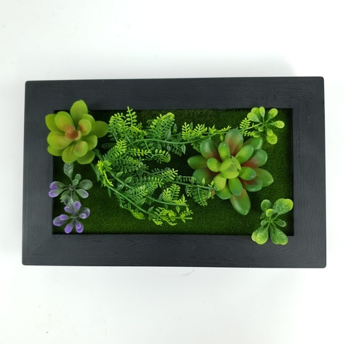 ต้นไม้เทียมติดผนัง ZXJL-015 ขนาด 15x24x7 ซม.