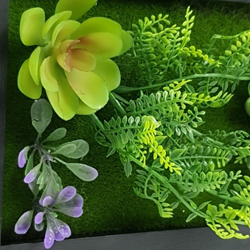 ต้นไม้เทียมติดผนัง ZXJL-015 ขนาด 15x24x7 ซม.