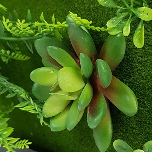 ต้นไม้เทียมติดผนัง ZXJL-015 ขนาด 15x24x7 ซม.