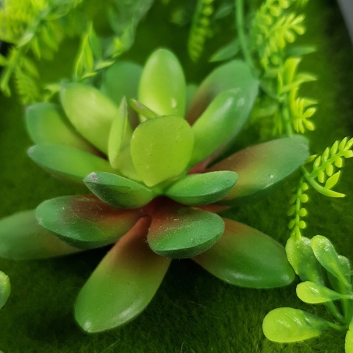 ต้นไม้เทียมติดผนัง ZXJL-015 ขนาด 15x24x7 ซม.