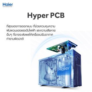 Haier เครื่องปรับอากาศ Inverter 9200 BTU HSU-09VQRC03T