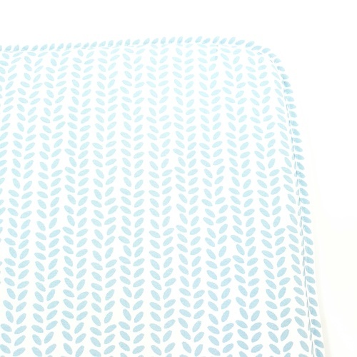 COZY เบาะรองนั่งสี่เหลี่ยม ขนาด40×40×2ซม. สีฟ้า