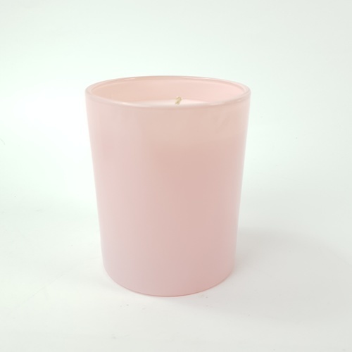 COZY เทียนหอม Peony & Blush Suede  8.2x9.8 ซม. สีชมพู