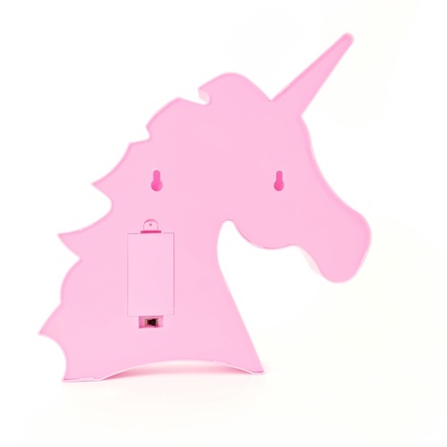 COZY LEDไฟตกแต่งรูปหัวยูนิคอร์น ขนาด 25×31×3 ซม.  รุ่น FM12 สีชมพู 