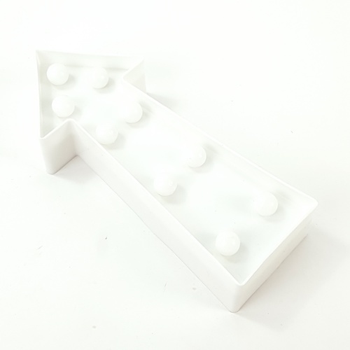 COZY LEDไฟตกแต่งรูปลูกศรชี้ ขนาด 10.5×23×4.8 ซม.  รุ่น FM25 สีขาว