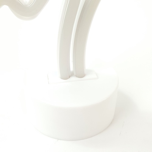 COZY LEDไฟนีออนรูปฟลามิงโก้ ขนาด 13×29.5×8.5 ซม.  รุ่น ST-01 สีม่วง