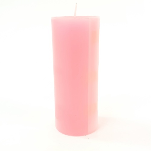 COZY เทียนหอม 4.7x12 ซม. Candle-PKL  สีชมพู