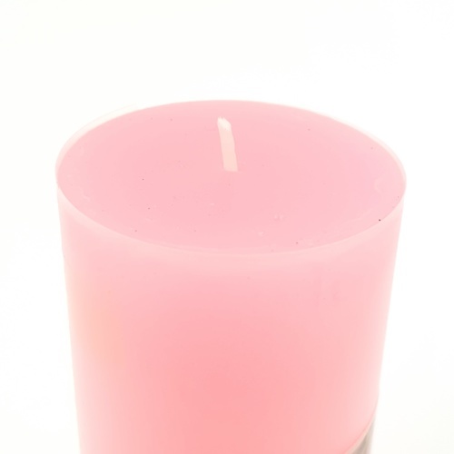 COZY เทียนหอม 4.7x12 ซม. Candle-PKL  สีชมพู