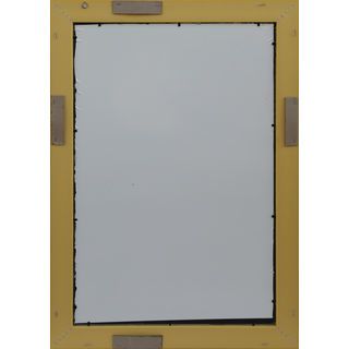 Nice กระจกมีกรอบทรงเหลี่ยม (PS) รุ่น อาคิตะ ขนาด 40x60 ซม. สีน้ำตาล 