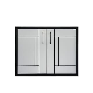 CLOSE  บานซิงค์คู่ UPVC LABARIS ขนาด  84x64 ซม. สีเทา