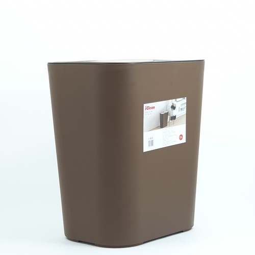 ถังขยะคู่ รุ่น ZXHL003-CF ขนาด 15L สีกาแฟ