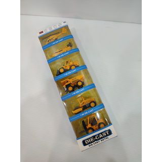 TOYS ของเล่นชุดเฮลิคอปเตอร์พร้อมรถก่อสร้างสนุก บรรจุ6คัน คละแบบ#MB200-1(39.8x4.8x10.2ซม.)