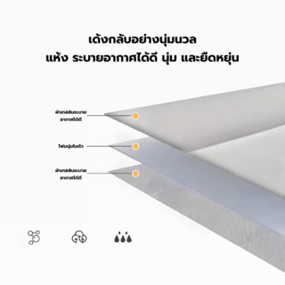 SUMMER SETเตียงริมสระ  KRADAN ขนาด 76x207x30 ซม. สีกากี
