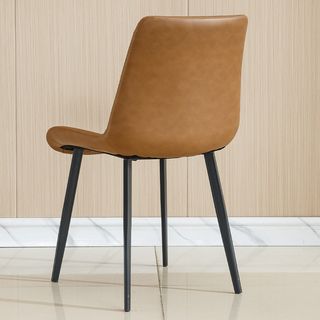 DELICATO เก้าอี้รับประทานอาหาร รุ่น Suwari-02 ขนาด 51x58x83 ซม. สีน้ำตาล