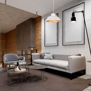 EILON โคมไฟแขวนเพดาน ขั้วE27 รุ่น CDD2023-807 สีขาว