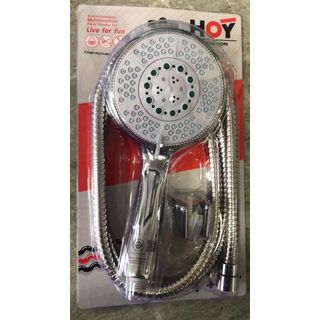 HOY ชุดฝักบัวสายอ่อน 5 ระดัับ รุ่น FJHOF-F5171WS สีโครเมี่ยม