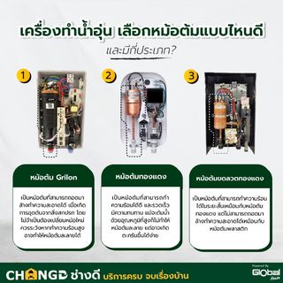 ค่าบริการติดตั้งเครื่องทำน้ำร้อนแบบหม้อต้ม ปริมาตร 15-30 ลิตร  (รวมอุปกรณ์ ยกเว้นเดินระบบท่อประปา)