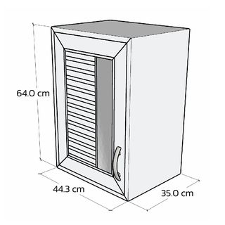 WT ตู้ลอยเดี่ยว RZ-901/ โอ๊ค911 RZ-901 สีโอ๊ค