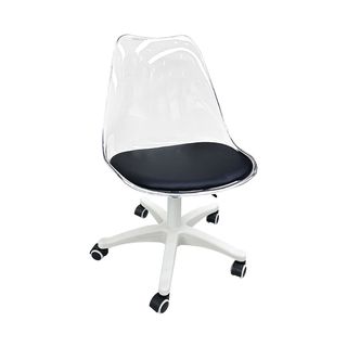 SMITH เก้าอี้สำนักงานรุ่น MARINE ขนาด 48x56x73-85 CM ซม. สีดำ