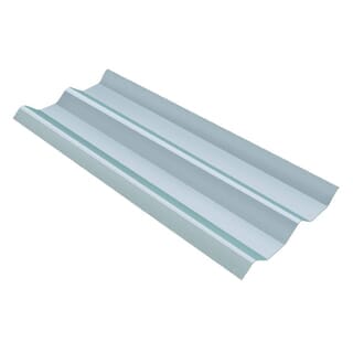 ดูร่าวัน แผ่นโปร่งแสงลอนคู่ 0.5x50x150 ซม. สีขาวใส