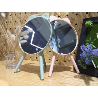 USUPSO กระจกตั้งโต๊ะ 3 ขาทรงหมี ขนาด 23x3x15.5 (#AB)