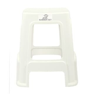 SUMMER SET เก้าอี้พลาสติก รุ่น นิวลุค FT-259/A ขนาด40x40x45 ซม.สีขาว 