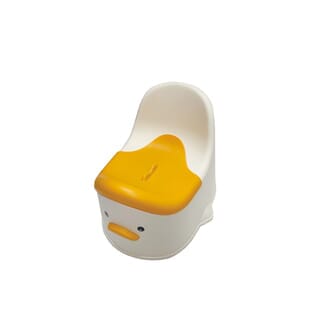 Primo Kids กระโถนนั่งเด็กเป็ด รุ่น Duck CT01 สีขาว-เหลือง