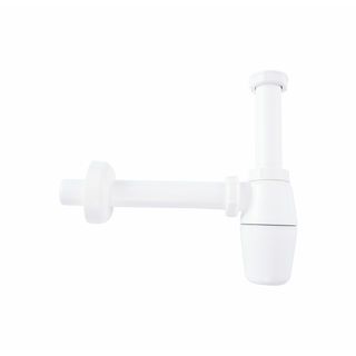 Iris ท่อน้ำทิ้งแบบกระปุกพลาสติก รุ่น PQS-QL2002    สีขาว