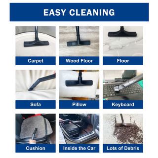 INOVA เครื่องดูดฝุ่น ดูดน้ำ  1400 วัตต์ ขนาด 30 ลิตร  RL092-30L-SS สีฟ้า