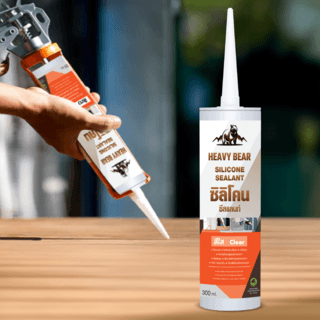 Heavy Bear ซิลิโคน ซีลแลนท์ HVB-SLC02 300 มล. สีใส