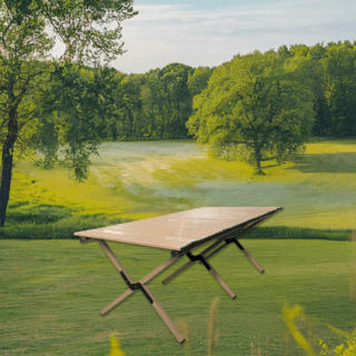 SUMMER SET โต๊ะพับ รุ่น Saint ขนาด 120X60X43CM สีไม้